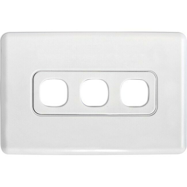 3 GANG WALL PLATE