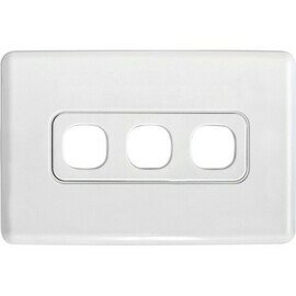 3 GANG WALL PLATE