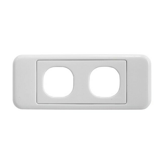 2 GANG ARCHITRAVE PLATE