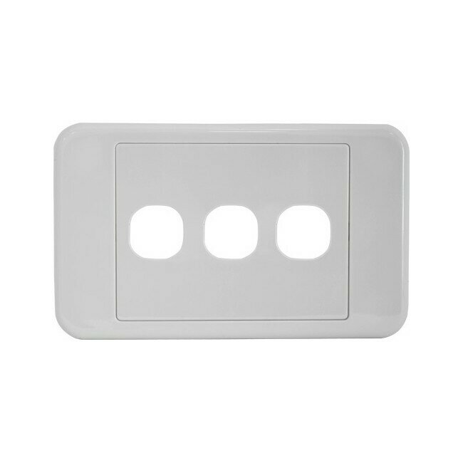 3 GANG WALL PLATE