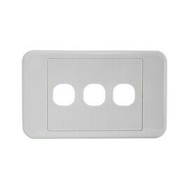 3 GANG WALL PLATE