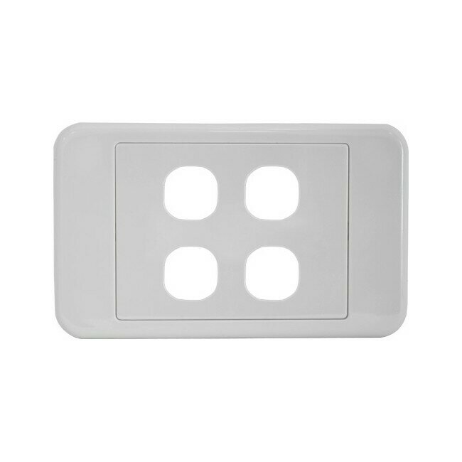 4 GANG WALL PLATE