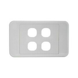 4 GANG WALL PLATE