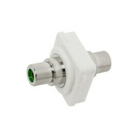 GREEN RCA SOCKET TO SOCKET