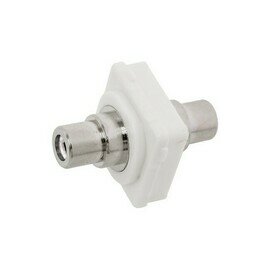 WHITE RCA SOCKET TO SOCKET