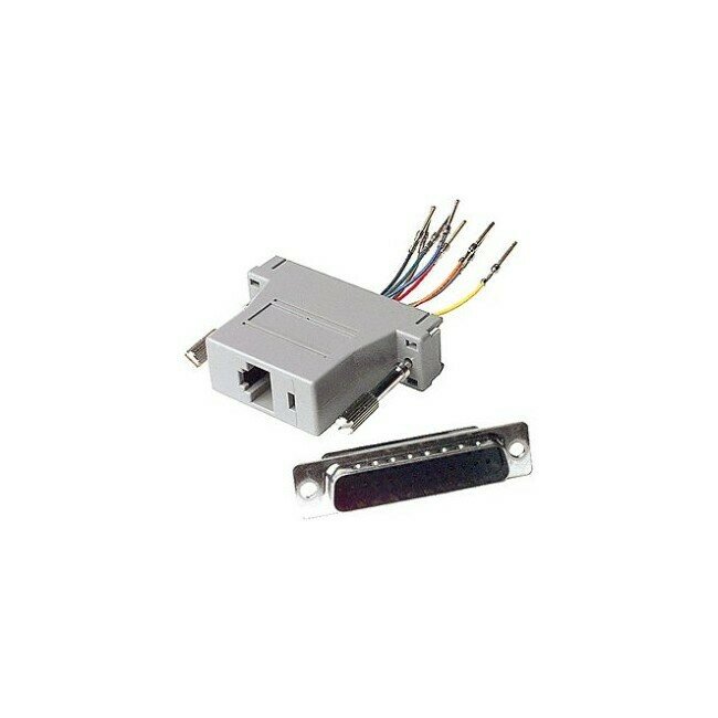 DB25 PIN PLUG TO RJ45 SOCKET