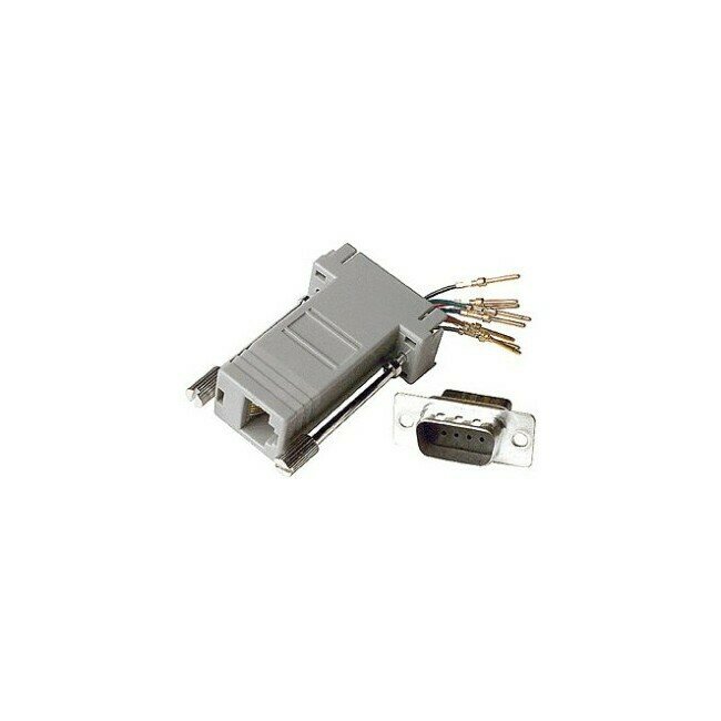 DB9 PIN PLUG TO RJ45 SOCKET
