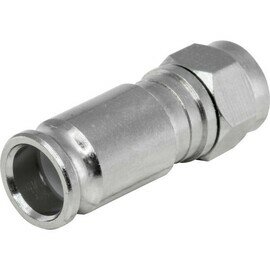 &#39;F&#39; COMPRESSION RG6QUAD PLUG