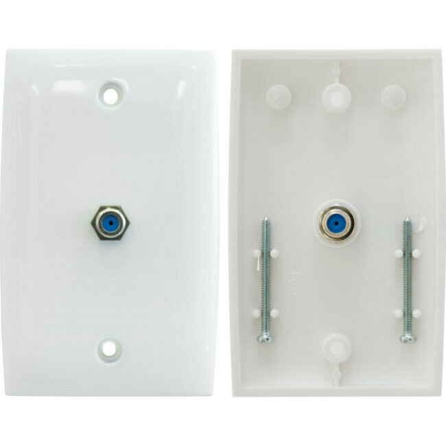 &#39;F&#39; TYPE TV WALL PLATE