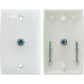 &#39;F&#39; TYPE TV WALL PLATE
