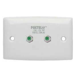 TWIN &#39;F&#39; SOCKET TO SOCKET
