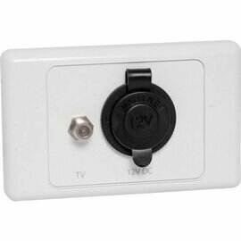 ANTENNA AND POWER WALL PLATE