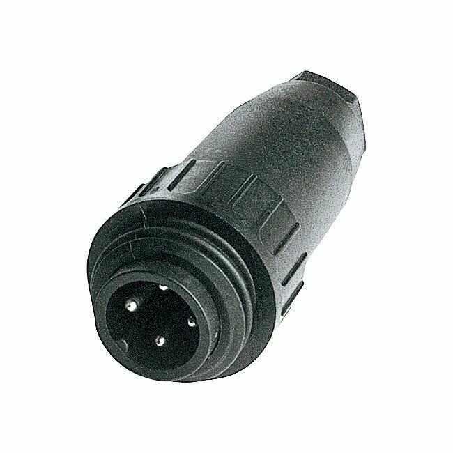 4 PIN IP67 POWER LINE PLUG