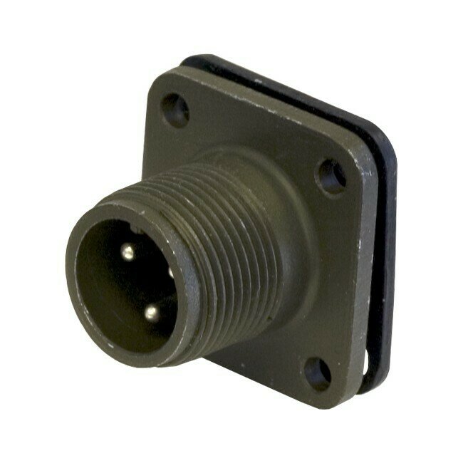 3 PIN PANEL MOUNT PLUG MS97