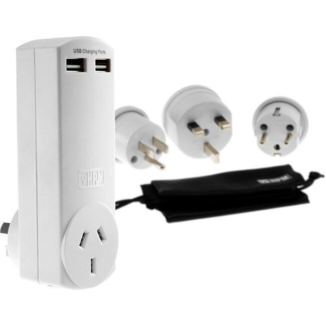 WORLD TRAVEL PACK  2 X USB