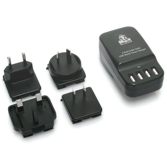 4 PORT USB TRAVEL CHARGER