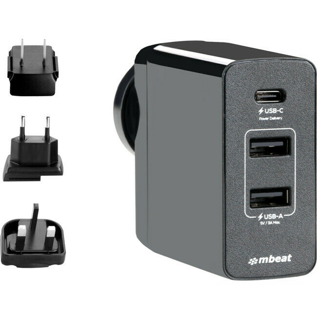 USB-C 45W WORLD TRAVEL CHARGER