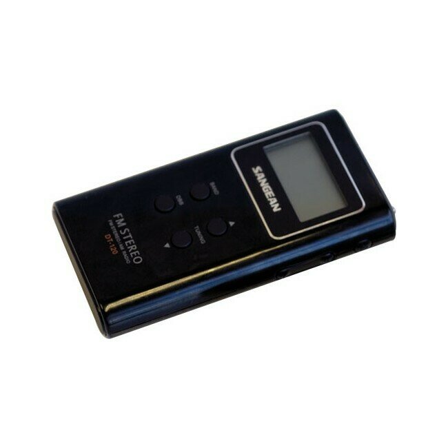 BLACK DIGITAL FM/AM  RADIO