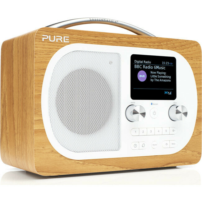 PORTABLE DAB+ FM RADIO OAK