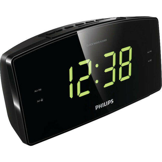 LARGE DISPLAY CLOCK RADIO FM
