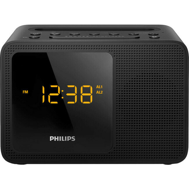 BLUETOOTH CLOCK RADIO BLACK
