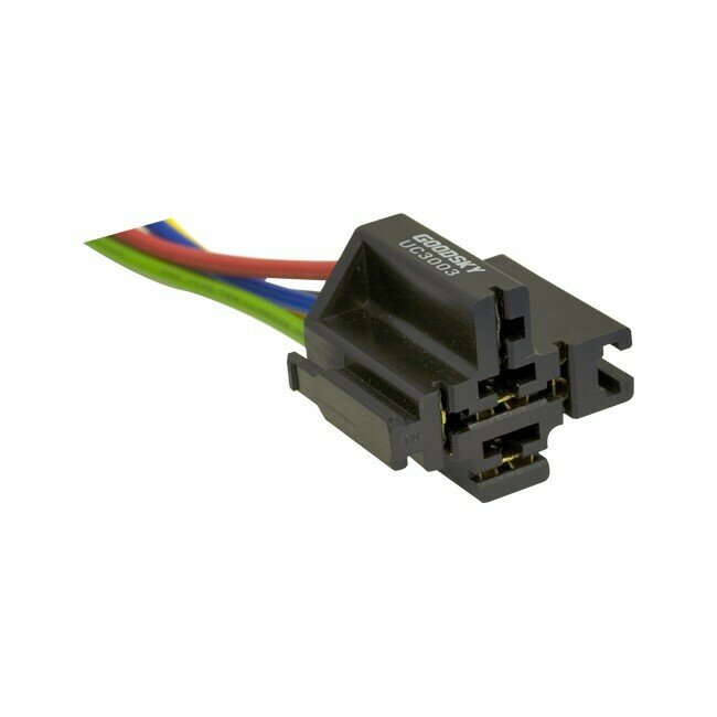 HORN RELAY BASE WITH LEADS