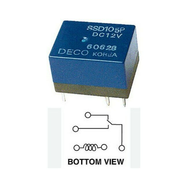24V DC 5A LOW PROFILE RELAY