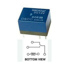 24V DC 5A LOW PROFILE RELAY