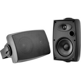 5&quot; HALF MOON SPEAKERS BLACK