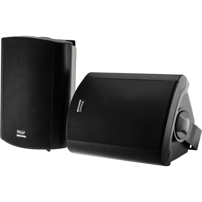 6&quot; OUTDOOR SPEAKERS BLACK
