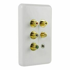 COMPONENT + CVBS + IR + &#39;F&#39; RF