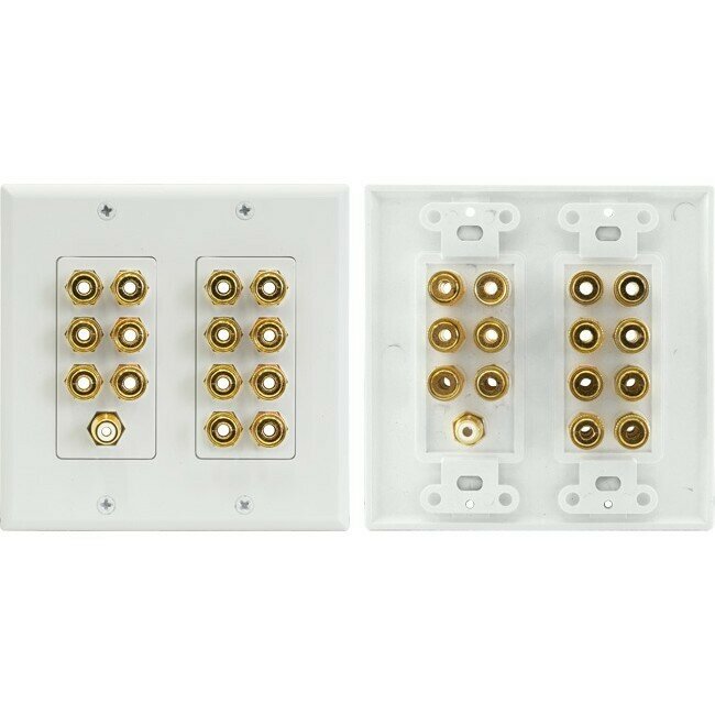7.1 HOME THEATRE WALL PLATE