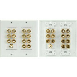 7.1 HOME THEATRE WALL PLATE