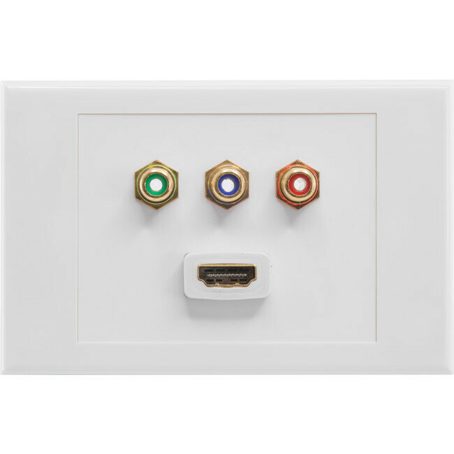 1X HDMI  &amp; COMPONENT PLATE