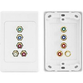 COMPONENT VIDEO + STEREO AUDIO