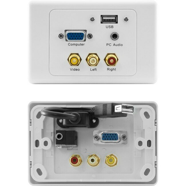 VGA COMPOSITE AV USB PC AUDIO