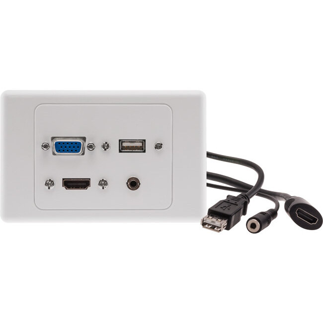 HDMI VGA USB 3.5mm AUDIO