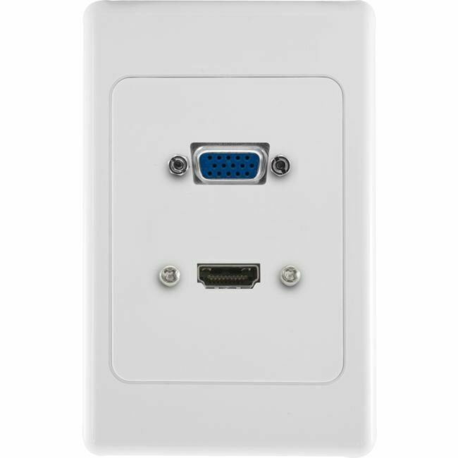HDMI VGA WALL PLATE