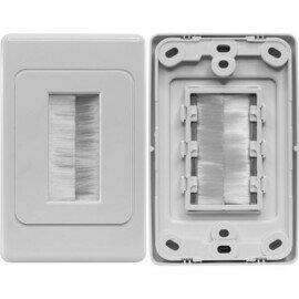 BRUSH WALL PLATE