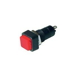 MOMENTARY ON PUSH BUTTON RED