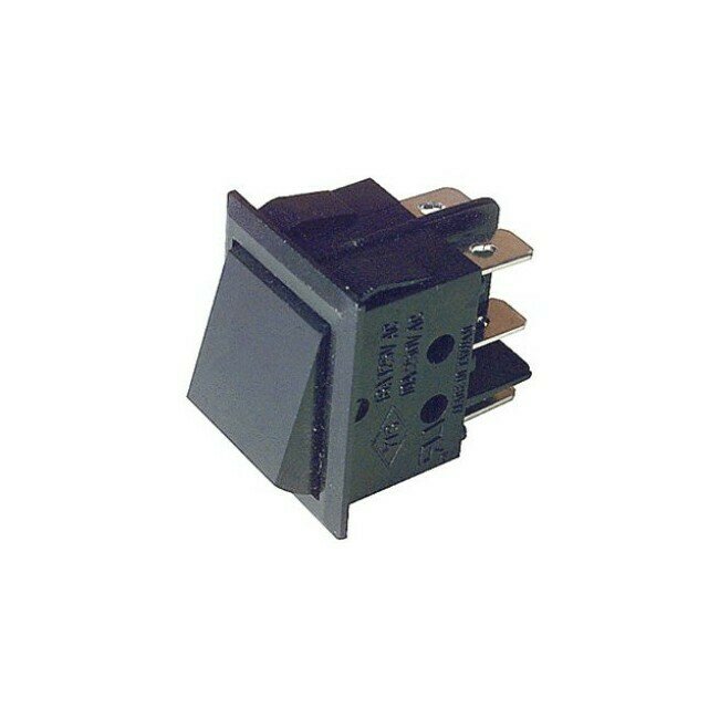 DPDT ROCKER SWITCH BLACK