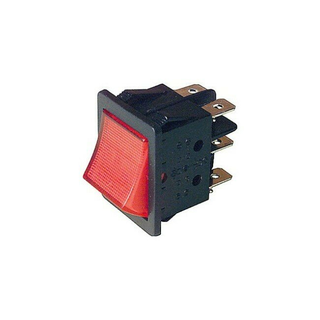 DPDT ROCKER SWITCH ILLUMINATED