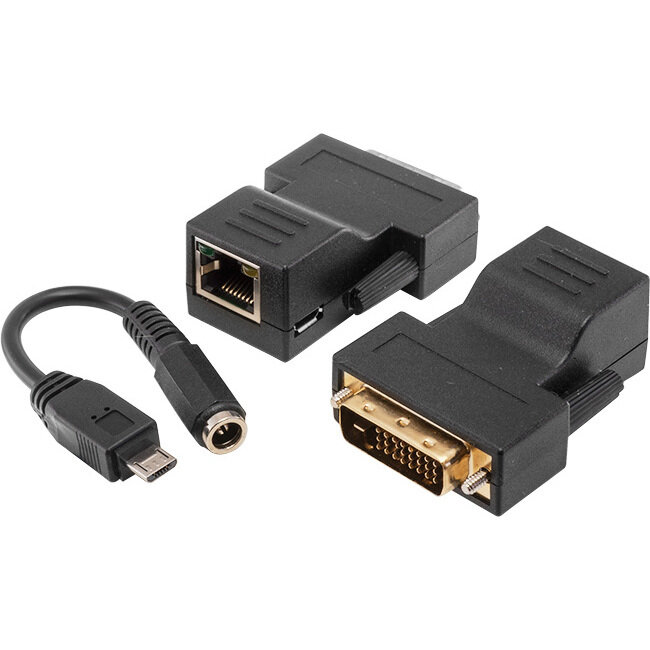 DVI OVER SINGLE CAT5 EXTENDER