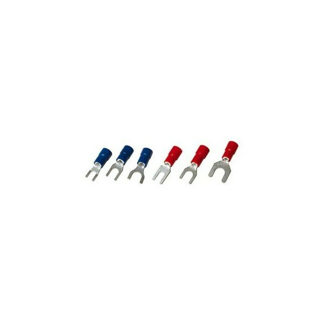 FORKED SPADE TERMINAL - BLUE