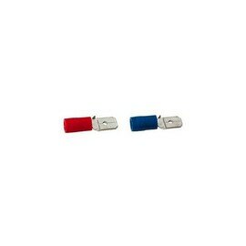 MALE TAB CONNECTORS - RED