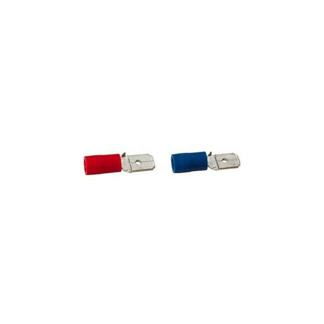 MALE TAB CONNECTORS - BLUE