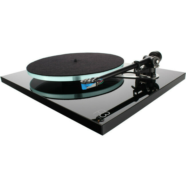 BLK REGA BELT DRIVE TURNTABLE