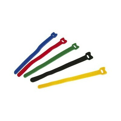 5&quot; NYLON VELCRO CABLE TIE 15PK