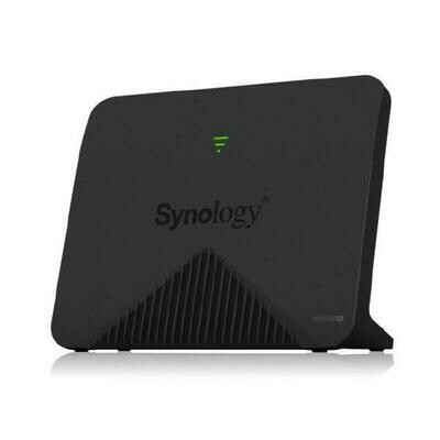 Synology Mesh Router MR2200ac - Quad Core 717 MHz, 256MB DDR3 Memory, 2T2R high-performance internal antenna (2.4 GHz / 5 GHz), LAN(1), WAN(1), USB3.0