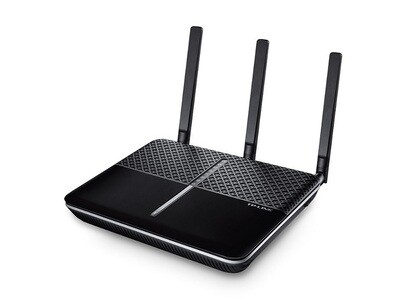 TP-Link Archer VR900 AC1900 Wireless Gigabit VDSL ADSL Modem Router 1.9Gbps 1300Mbps @ 5GHz 600Mbps @ 2.4GHz 3x1Gbps LAN 1xWAN 2xUSB 1xRJ11 3xAnt